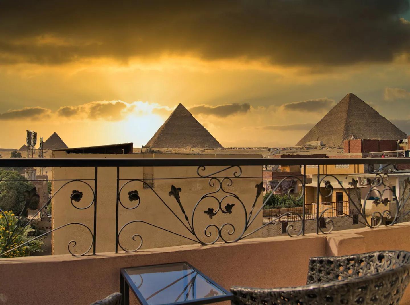 Narmer Pyramids View Kafret el-Gabal Zewnętrze zdjęcie
